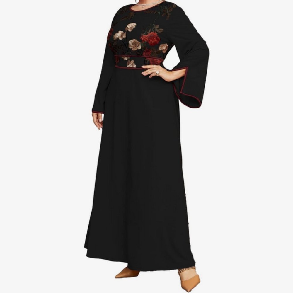Women's Plus Size Middle Eastern Style Dress , XL